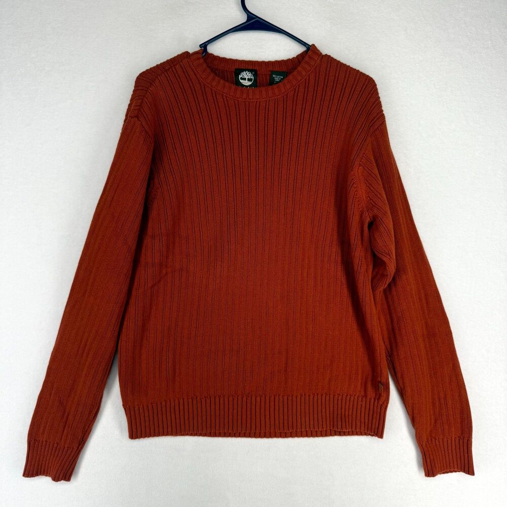 Timberland 100%‎ Cotton Dark Red Sweater Womens Size M